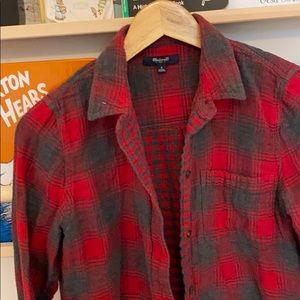 Madewell Boyfriend Flannel